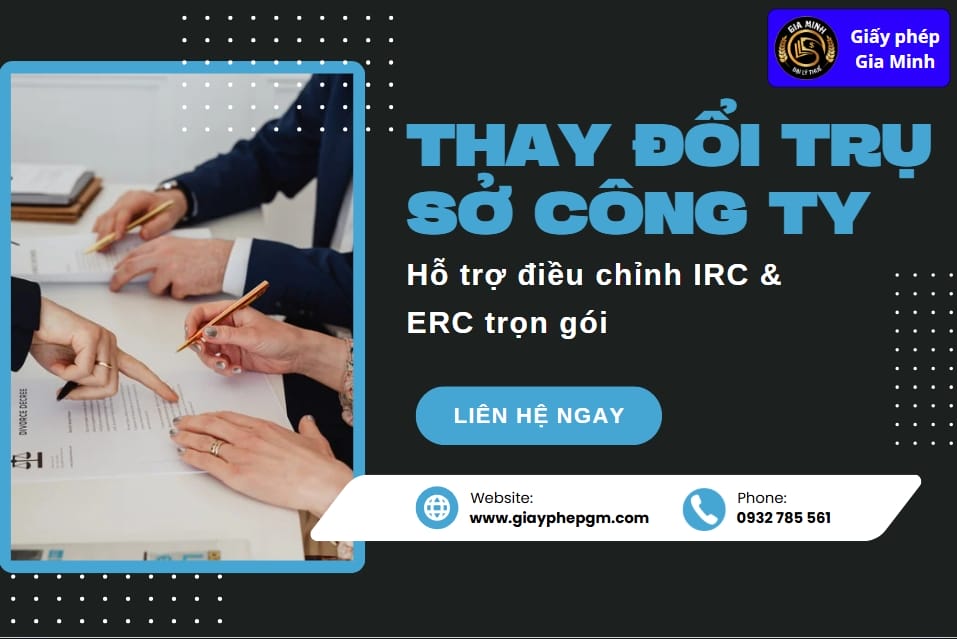 Dịch vụ thay đổi địa chỉ trụ sở công ty FDI trọn gói – Nhanh chóng, đúng luật 6 Lưu ý khi thay đổi địa chỉ công ty FDI