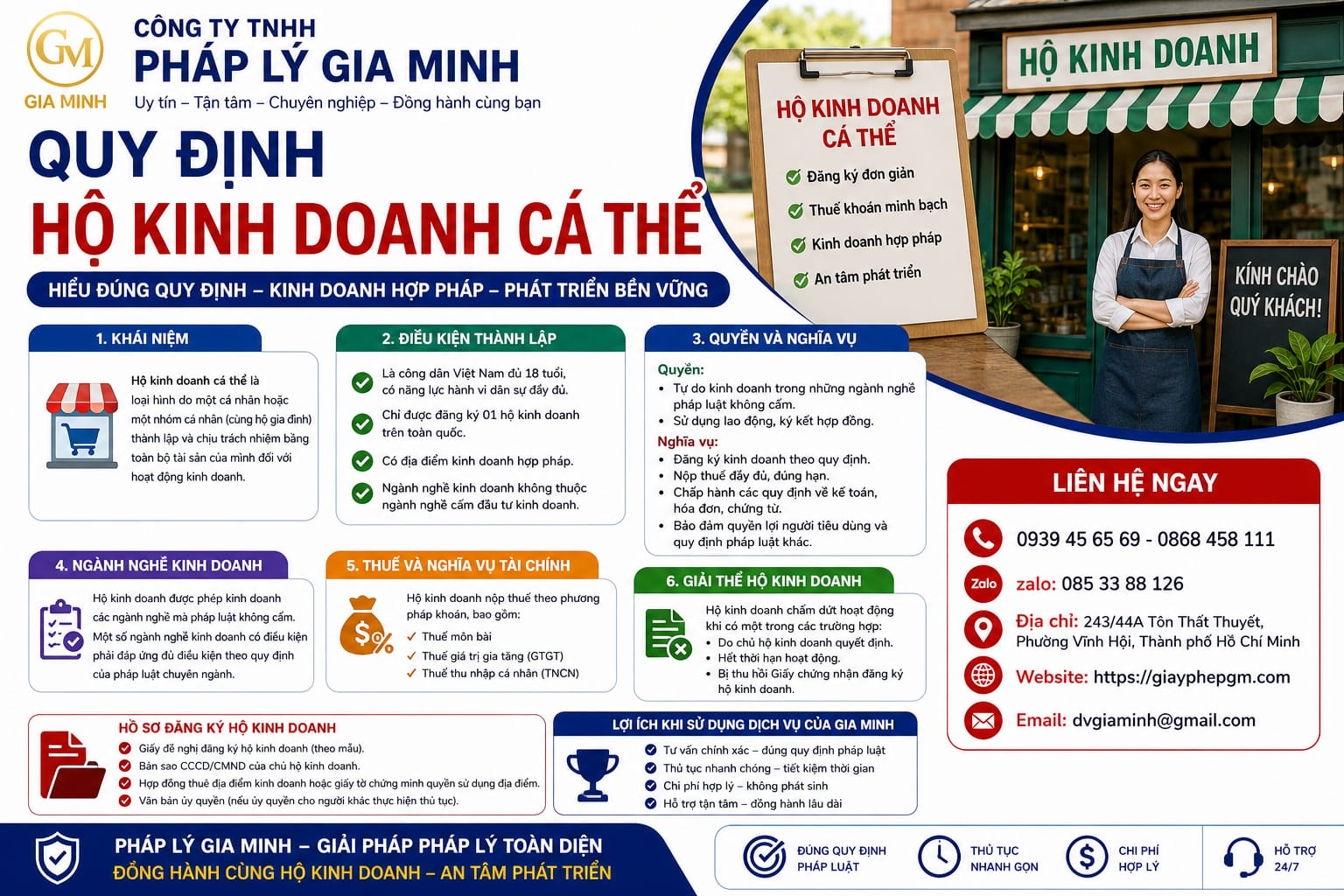 Quy định hộ kinh doanh cá thể