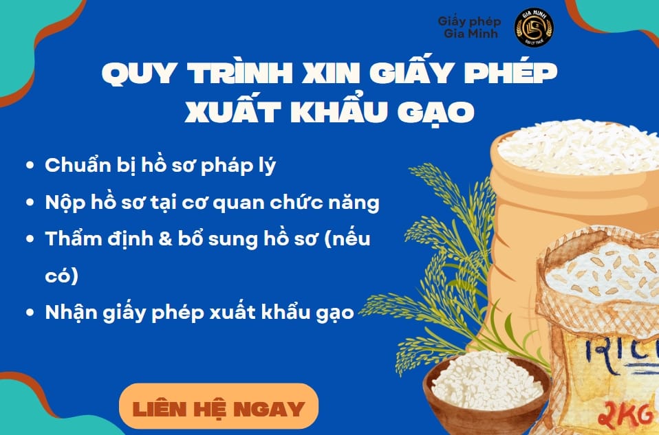 Thủ tục xin giấy phép xuất khẩu gạo tại Cần Thơ mới nhất 2025 5 Quy trình xin giấy phép xuất khẩu gạo tại Cần Thơ với các bước chi tiết