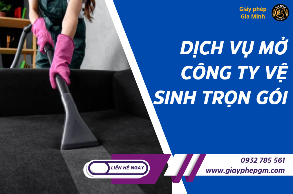 Chi phí thành lập công ty dịch vụ vệ sinh – Bảng giá trọn gói mới nhất 5 Phí nhà nước khi thành lập công ty