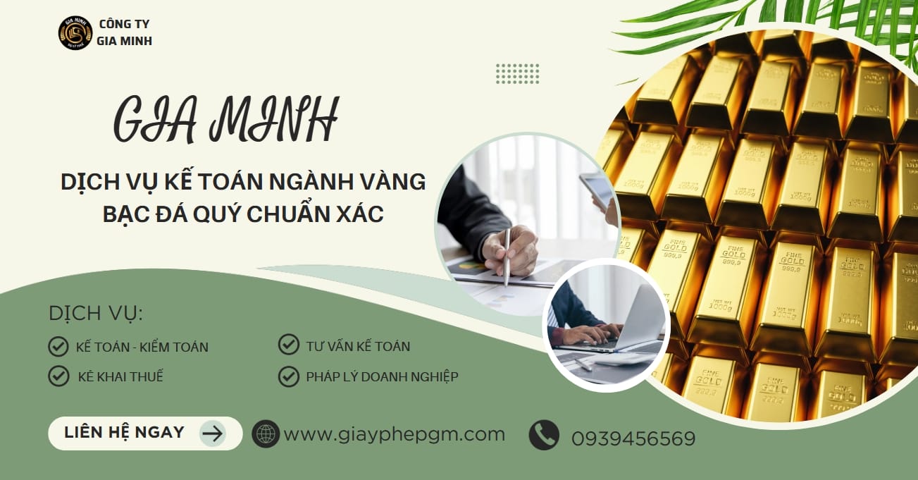 Dịch vụ kế toán vàng bạc đá quý tại Hậu Giang – Uy tín & Chuyên nghiệp