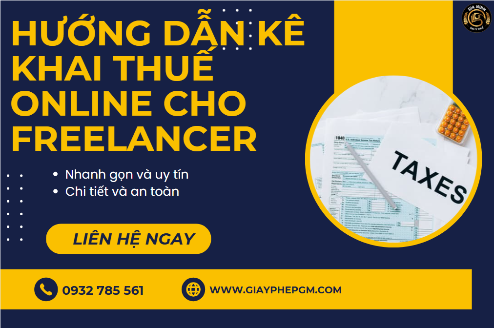 Cách kê khai thuế freelancer 2025 – Hướng dẫn chi tiết và dễ hiểu 5 Hướng dẫn kê khai thuế online cho freelancer