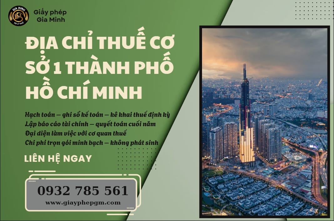Địa chỉ Thuế cơ sở 1 Thành phố Hồ Chí Minh – Thông tin liên hệ, giờ làm việc, hướng dẫn chi tiết 4 Địa chỉ Thuế cơ sở 1 thành phố Hồ Chí Minh