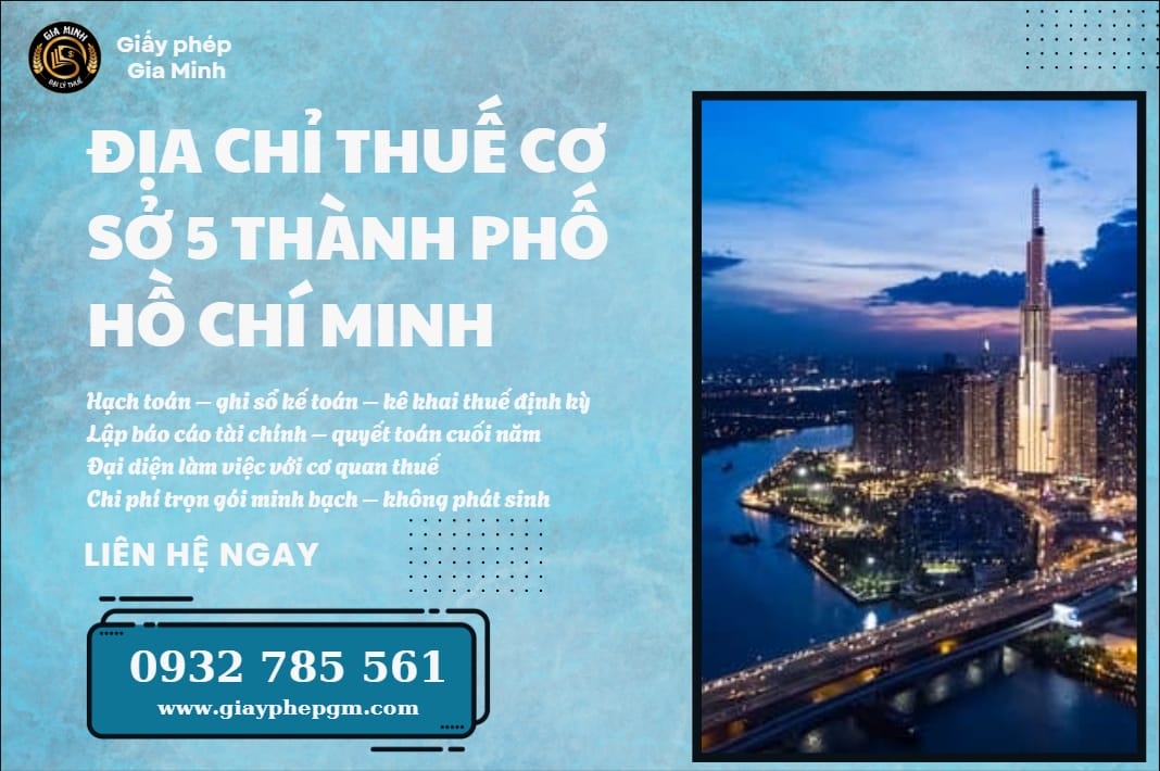 Địa chỉ Thuế cơ sở 2 Thành phố Hồ Chí Minh mới nhất 2025