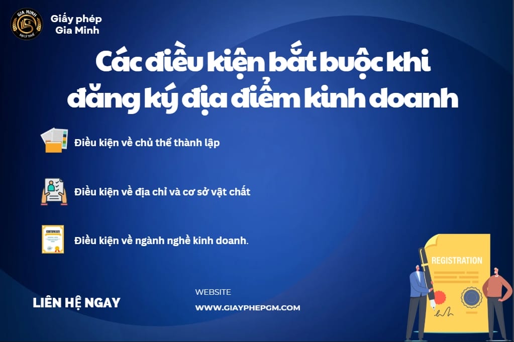 Các điều kiện bắt buộc khi thành lập địa điểm kinh doanh tại Thanh Hóa