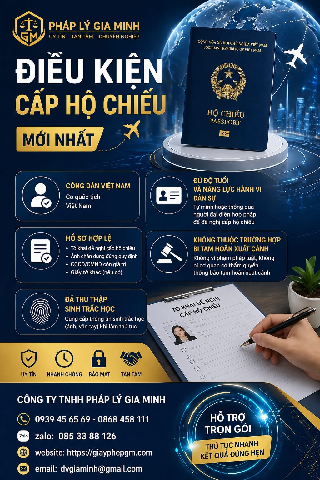 Cách gia hạn hộ chiếu nhanh tại Đà Nẵng
