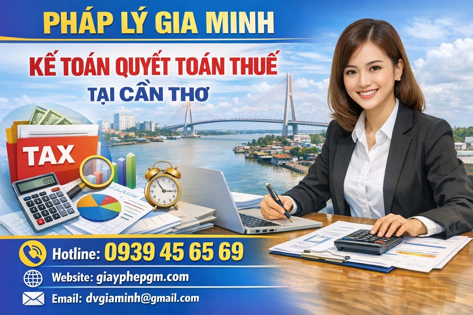 Công ty kế toán trọn gói tại Cần Thơ giá tốt