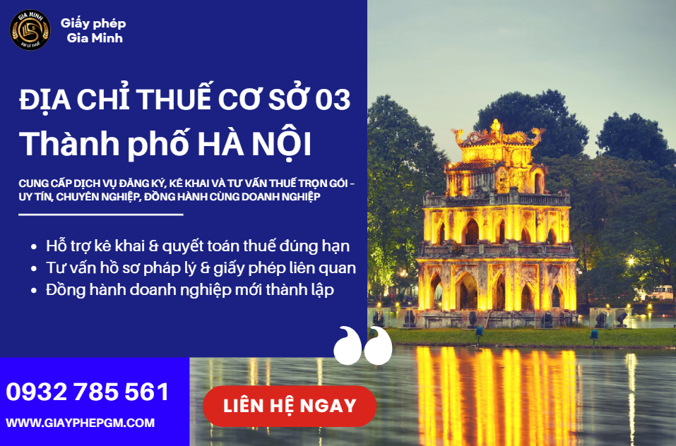 Địa chỉ và số điện thoại thuế cơ sở 3 tại Hà Nội | Hướng dẫn liên hệ nhanh nhất 2025