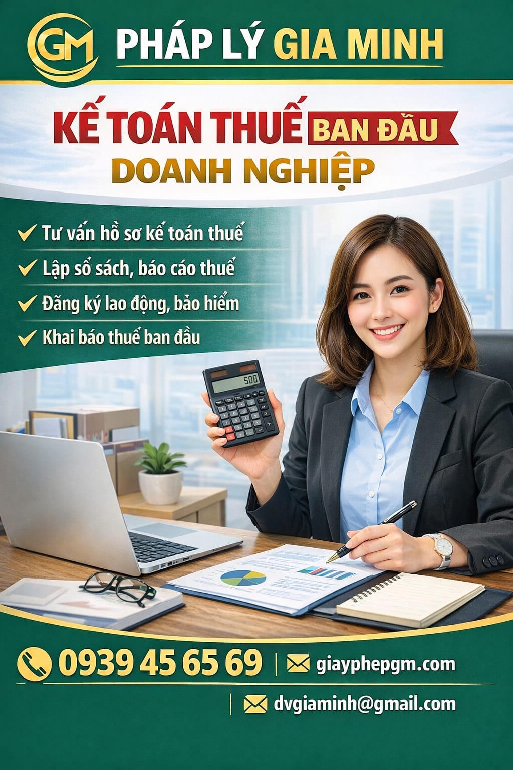 Dịch vụ kế toán trọn gói cho doanh nghiệp Cần Thơ