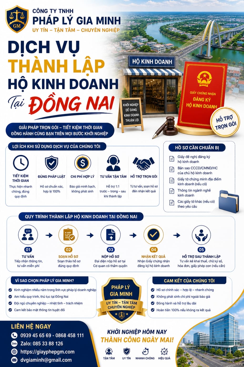 Dịch vụ thành lập hộ kinh doanh tại Đồng Nai