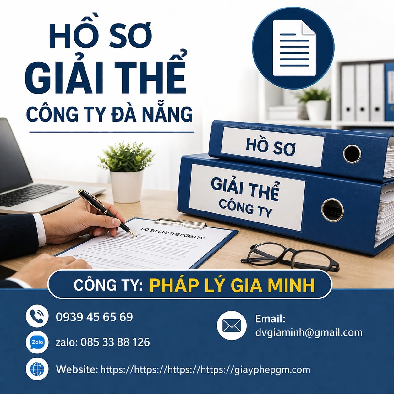 Hồ sơ giải thể công ty TNHH 2 thành viên tại Đà Nẵng