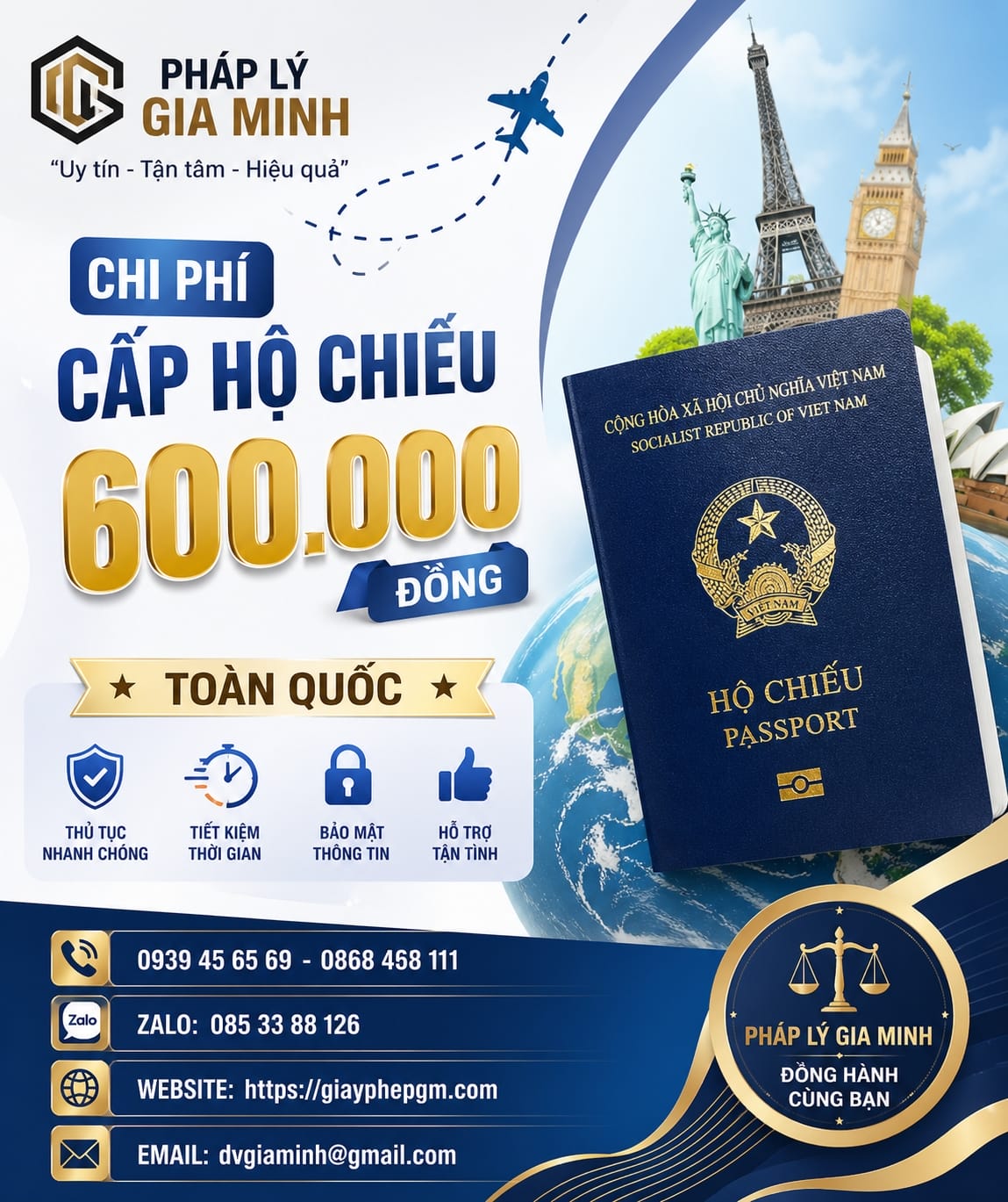 Sai lầm khi gia hạn hộ chiếu cần biết