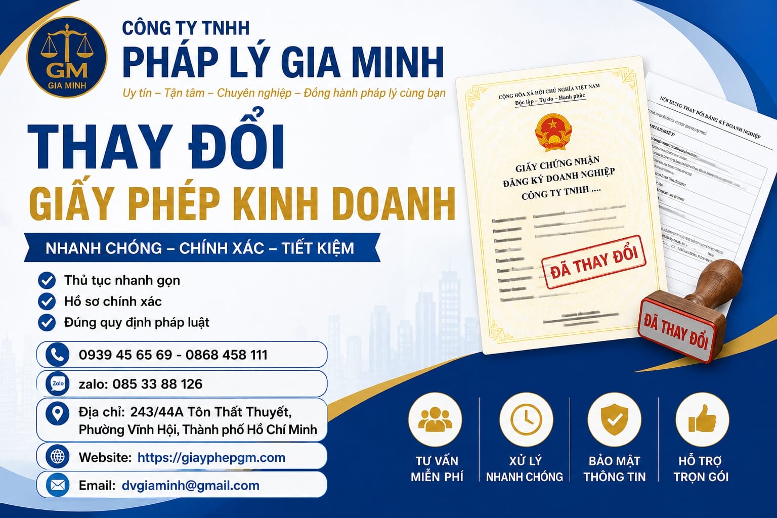 Chi phí chuyển hộ kinh doanh lên công ty tại Nghệ An năm 2025 10 Thay đổi giấy phép kinh doanh Nghệ An