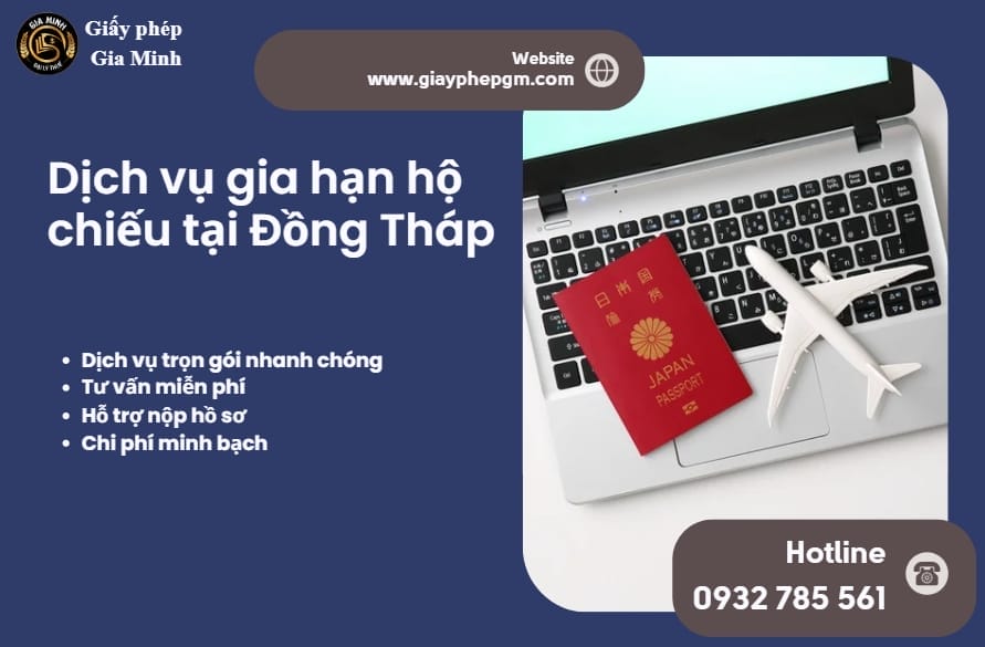 Dịch vụ gia hạn hộ chiếu tại Đồng Tháp – Nhanh chóng, chuyên nghiệp và tiết kiệm thời gian