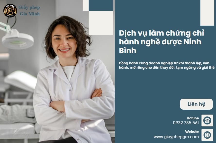 Dịch vụ làm chứng chỉ hành nghề dược Ninh Bình: Nhanh – Uy tín – Hỗ trợ trọn gói