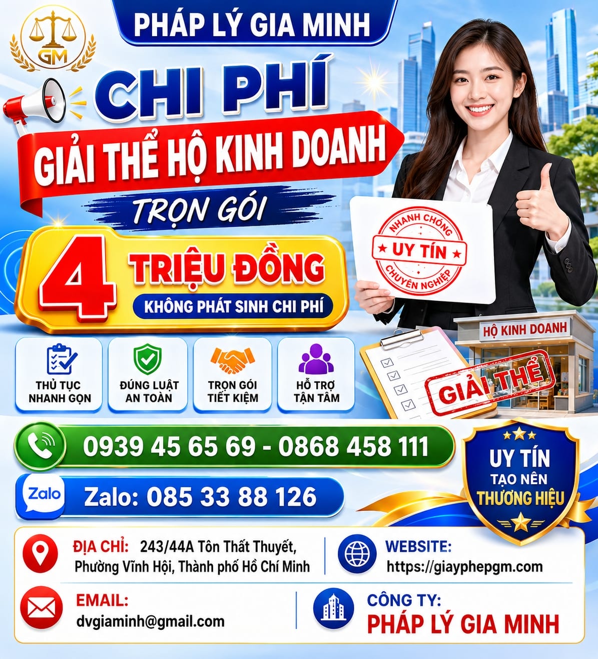 Giải thể hộ kinh doanh tại Huế nhanh chóng