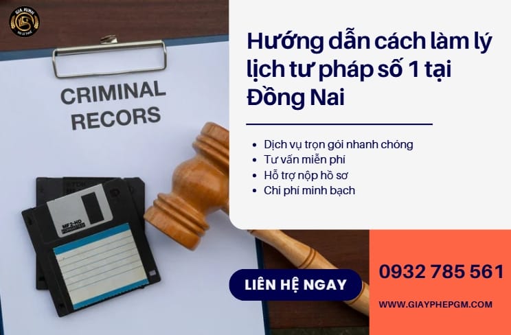 Hướng Dẫn Cách Làm Lý Lịch Tư Pháp Số 1 Tại Đồng Nai Nhanh Và Đúng Quy Định