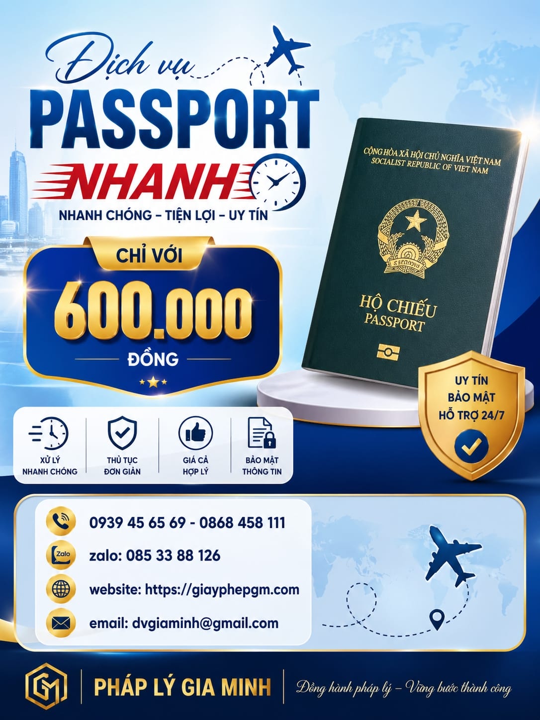 Hướng dẫn làm hộ chiếu điện tử Đồng Nai chi tiết