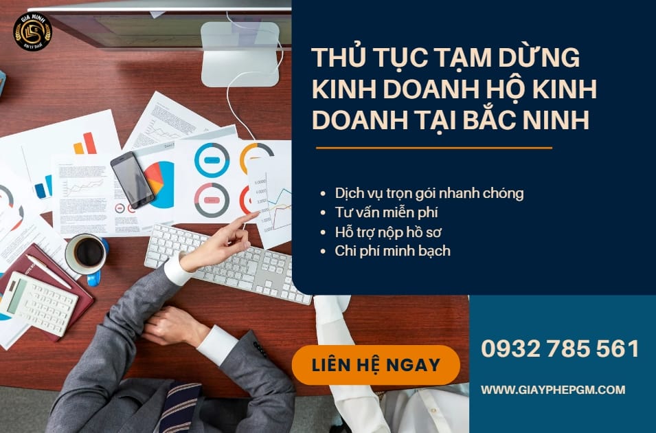 Thủ tục tạm dừng kinh doanh hộ kinh doanh tại Bắc Ninh: Hướng dẫn chi tiết từ A–Z