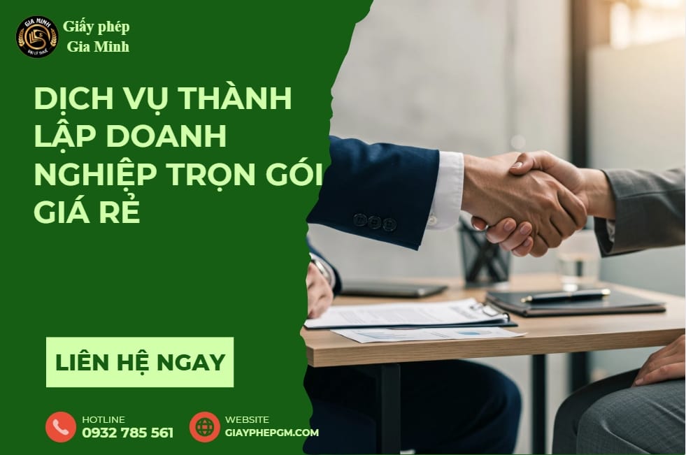 Những điều kiện cần biết khi thành lập doanh nghiệp mới 6 Dịch vụ thành lập doanh nghiệp mới trọn gói tại Gia Minh