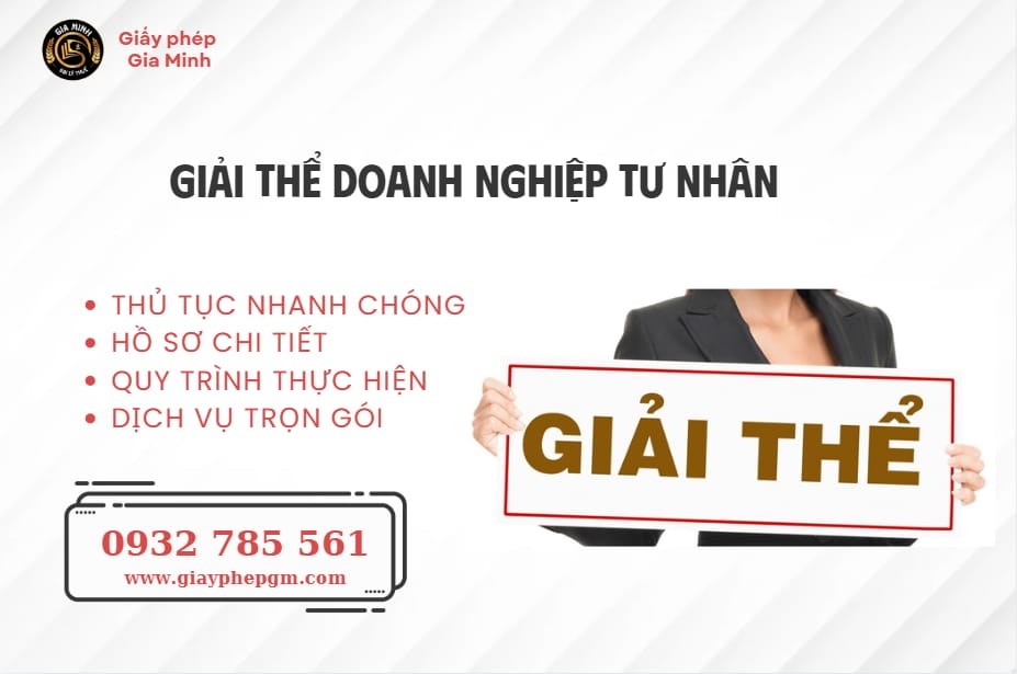Giải thể doanh nghiệp tư nhân - Thủ tục chi tiết
