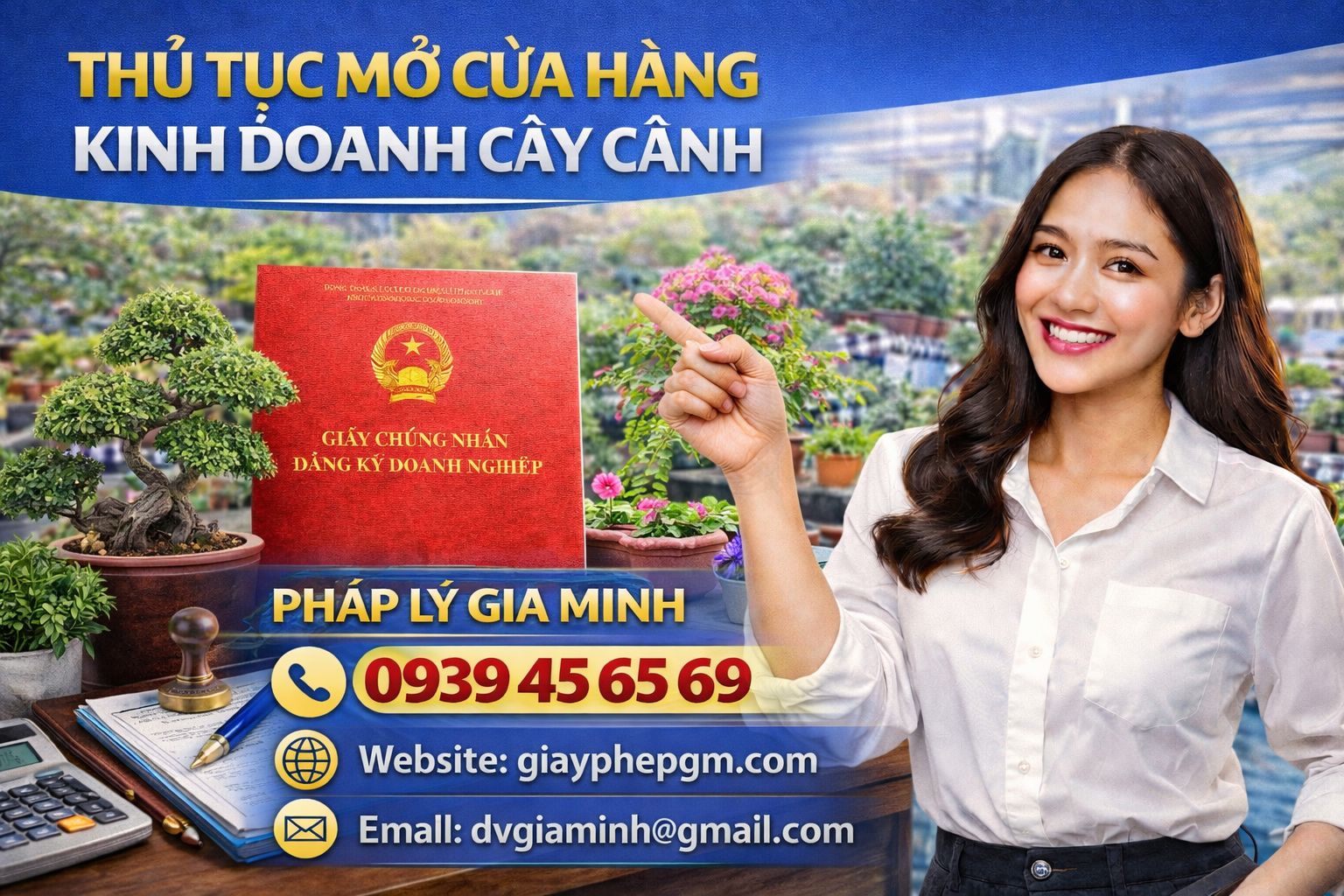 Điều kiện mở cửa hàng cây cảnh hợp pháp	