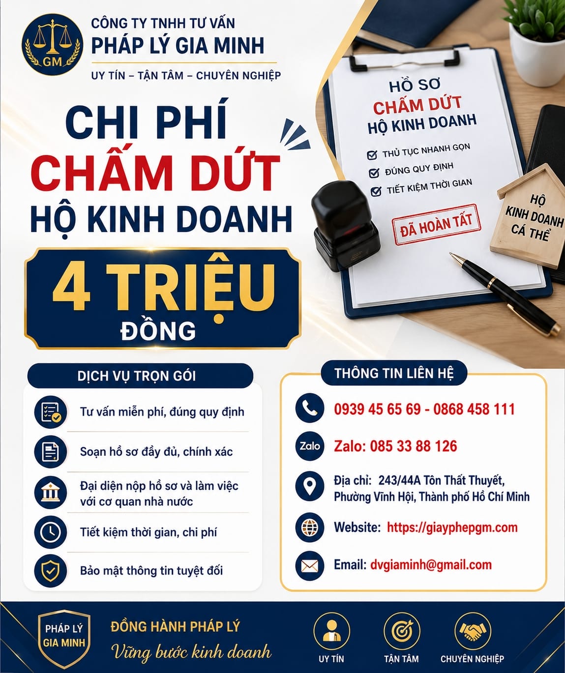 Giải thể hộ kinh doanh sửa chữa điện lạnh nhanh