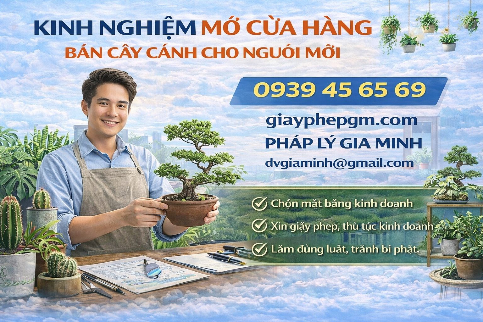 Kế hoạch mở cửa hàng cây cảnh hiệu quả