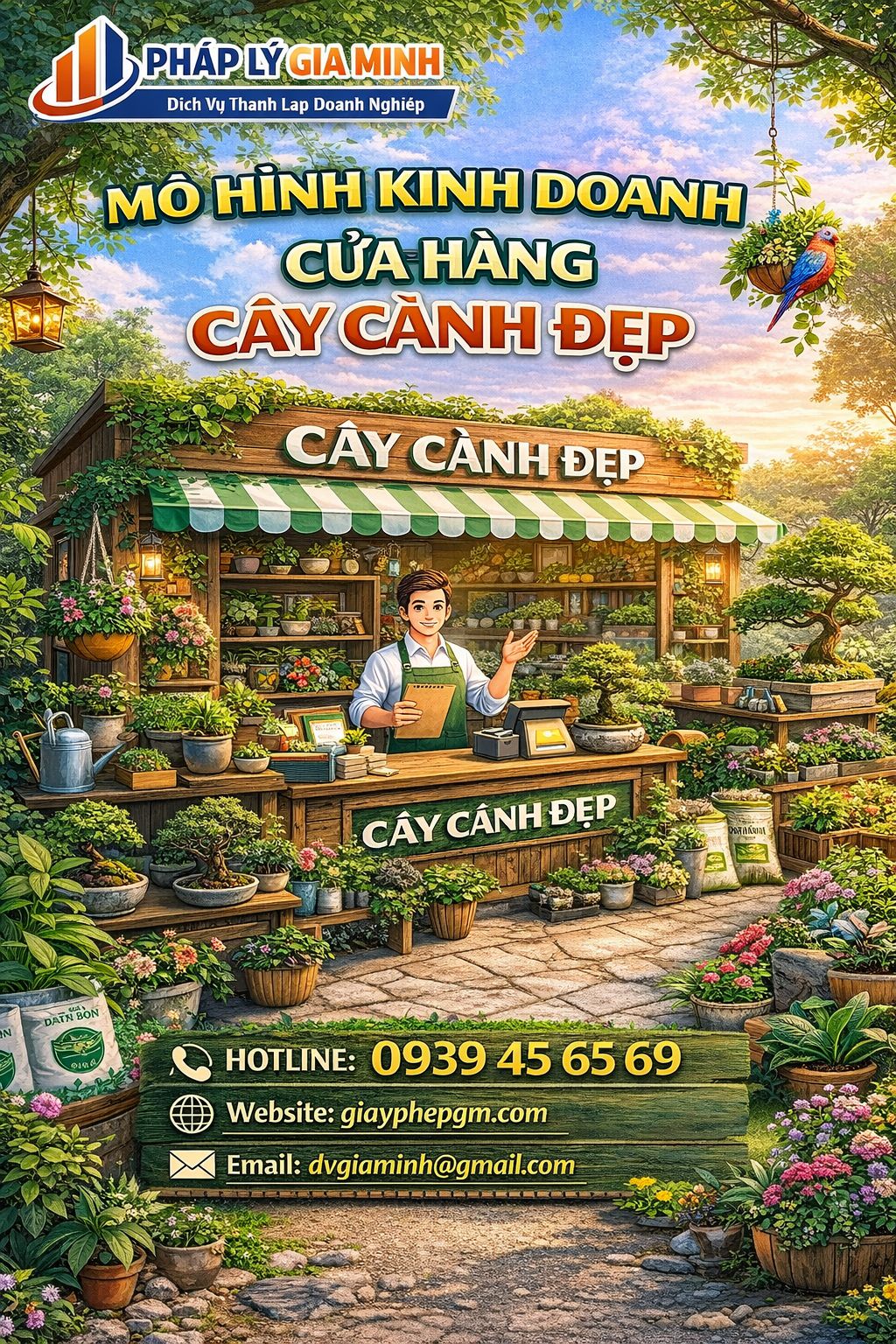 Kinh nghiệm mở cửa hàng cây cảnh cho người mới