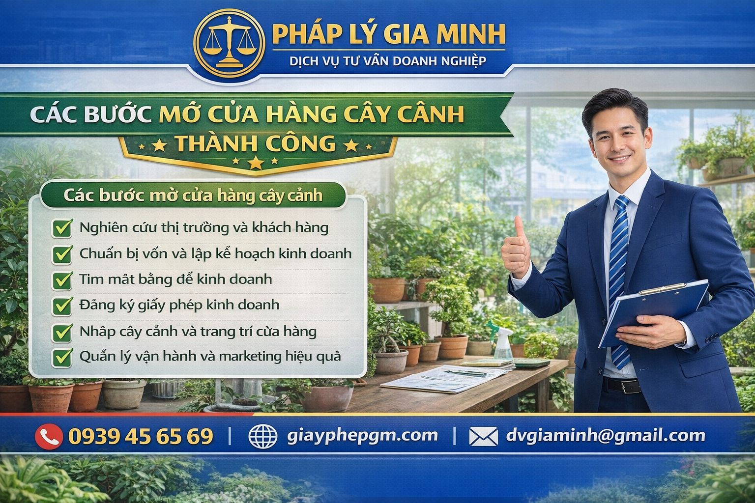 Mô hình kinh doanh cửa hàng cây cảnh hiệu quả