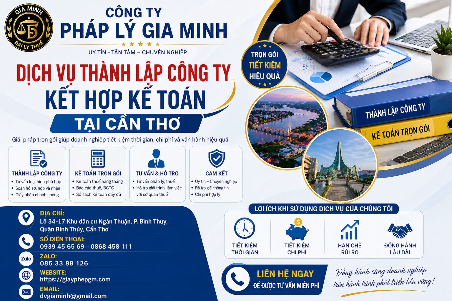 Báo cáo tài chính trung tâm dạy nghề Cần Thơ