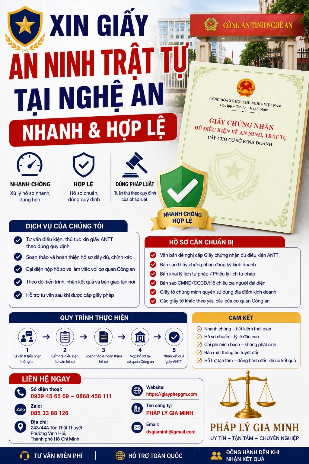 Xin giấy an ninh trật tự tại Nghệ An nhanh và hợp lệ – Hướng dẫn đầy đủ 12 Xin giấy an ninh trật tự tại Nghệ An nhanh và hợp lệ