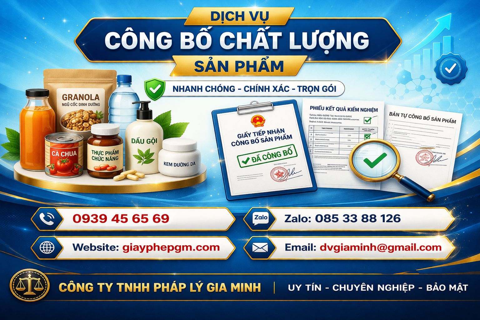 Công bố thực phẩm tại Hải Phòng giá rẻ – Bí quyết làm nhanh, đúng luật, tiết kiệm chi phí