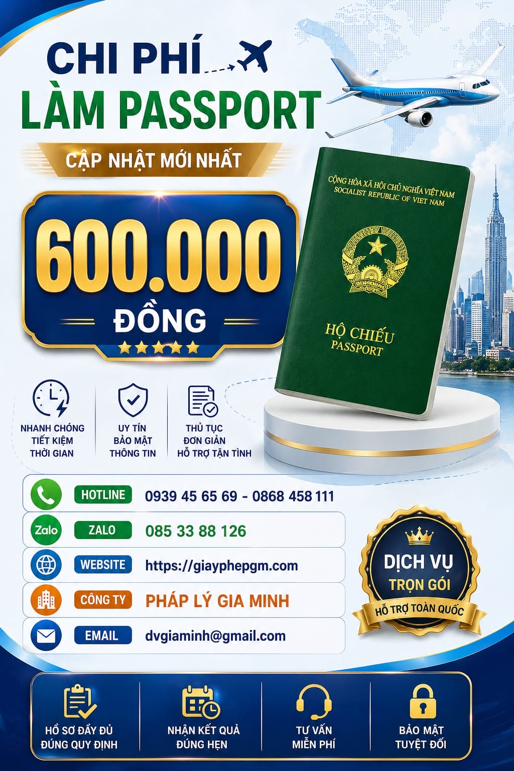 Dịch vụ làm hộ chiếu tại TPHCM không cần xếp hàng 14 Dịch vụ hộ chiếu TPHCM trọn gói tiện lợi