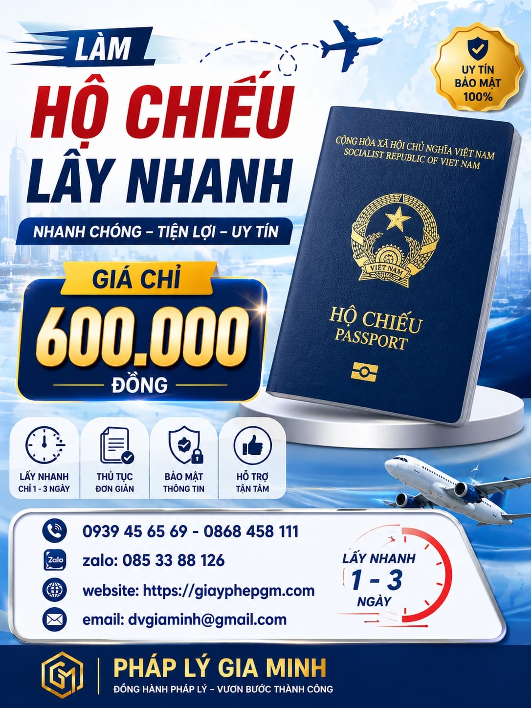 Làm hộ chiếu tại TPHCM online tiện lợi – Hướng dẫn nhanh, chuẩn quy định mới nhất 4 Dịch vụ làm hộ chiếu online TPHCM uy tín