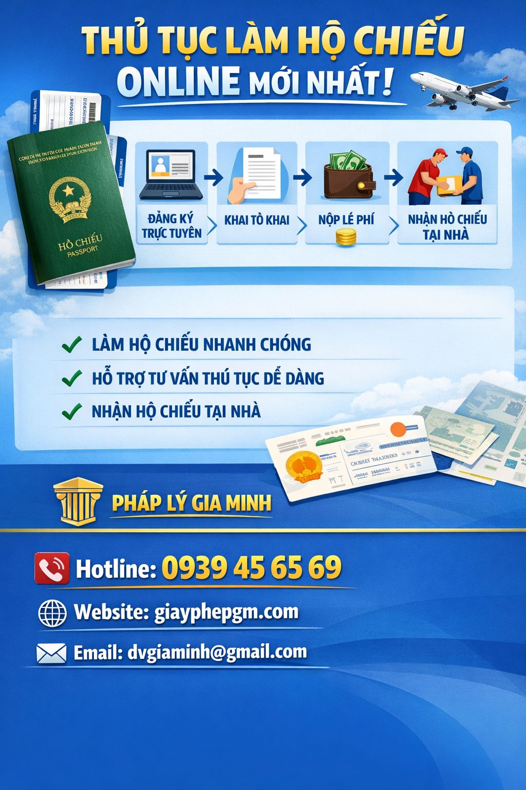 Dịch vụ làm hộ chiếu tại TPHCM hỗ trợ chụp hình nhanh