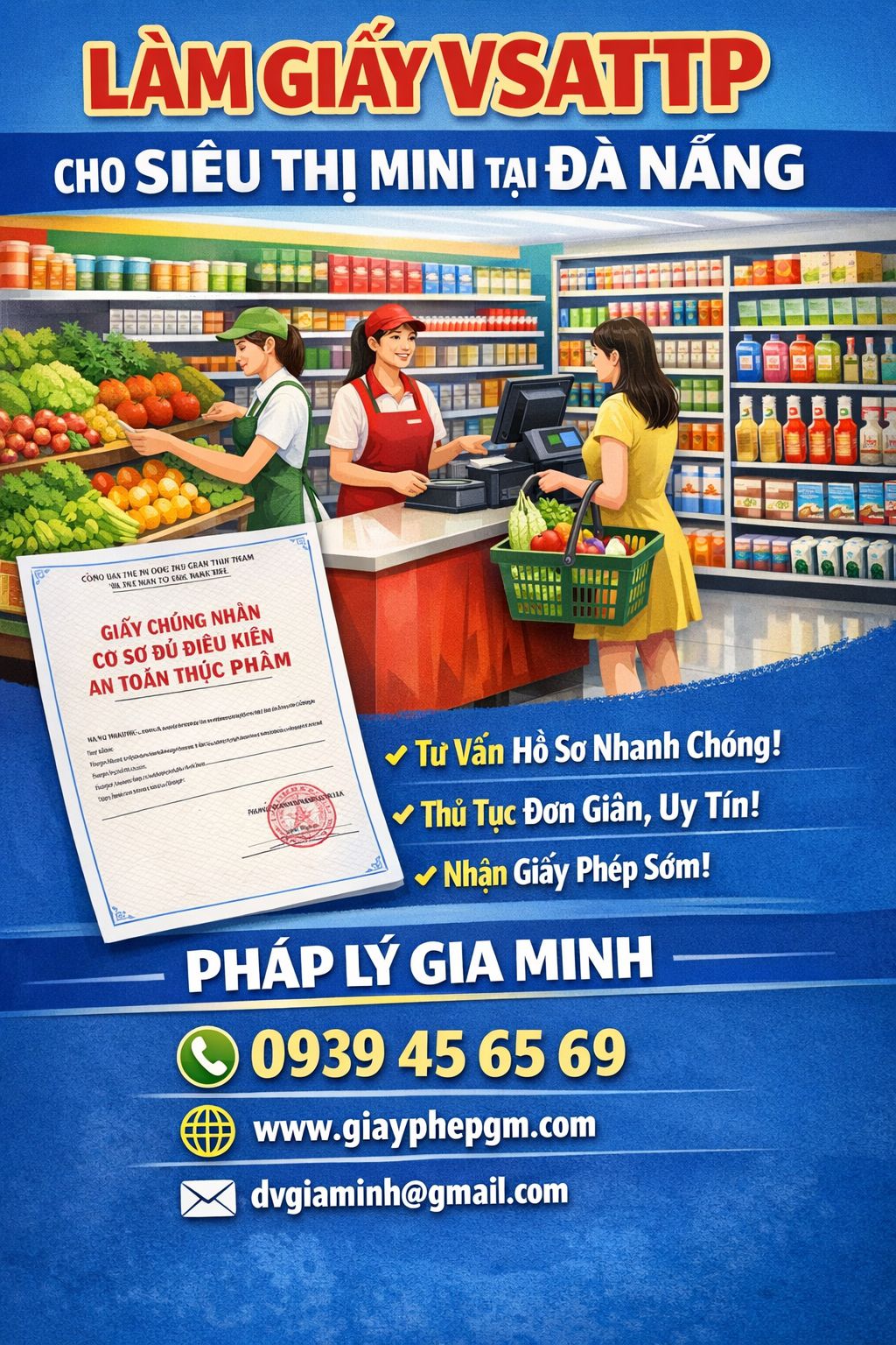 Dịch vụ VSATTP cho căn tin tại Đà Nẵng – Giải pháp pháp lý nhanh gọn, đúng chuẩn, không rủi ro