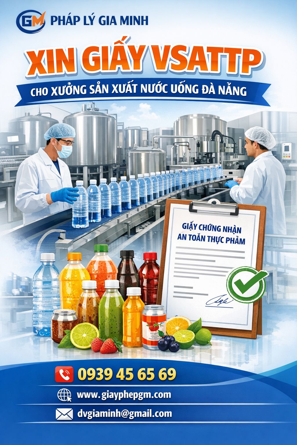 Dịch vụ VSATTP cho cơ sở sản xuất cà phê Đà Nẵng
