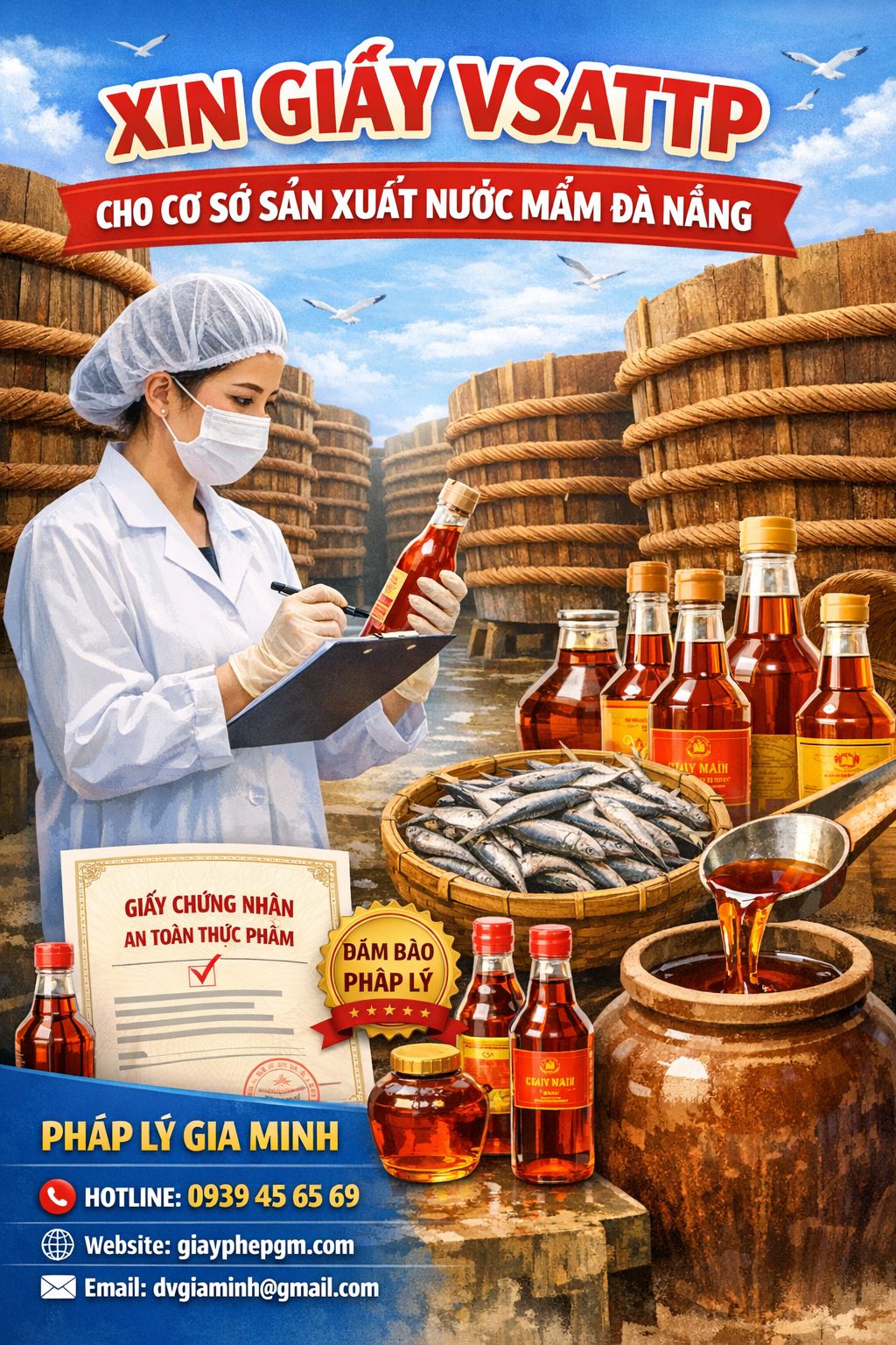 Dịch vụ VSATTP cho cửa hàng bán đồ ăn vặt Đà Nẵng