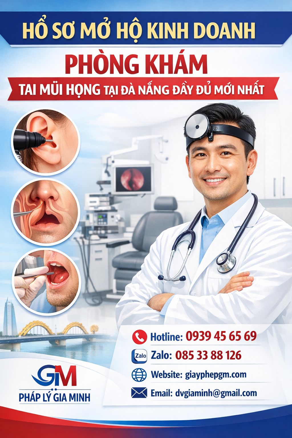 hồ sơ đăng ký phòng khám tai mũi họng đà nẵng