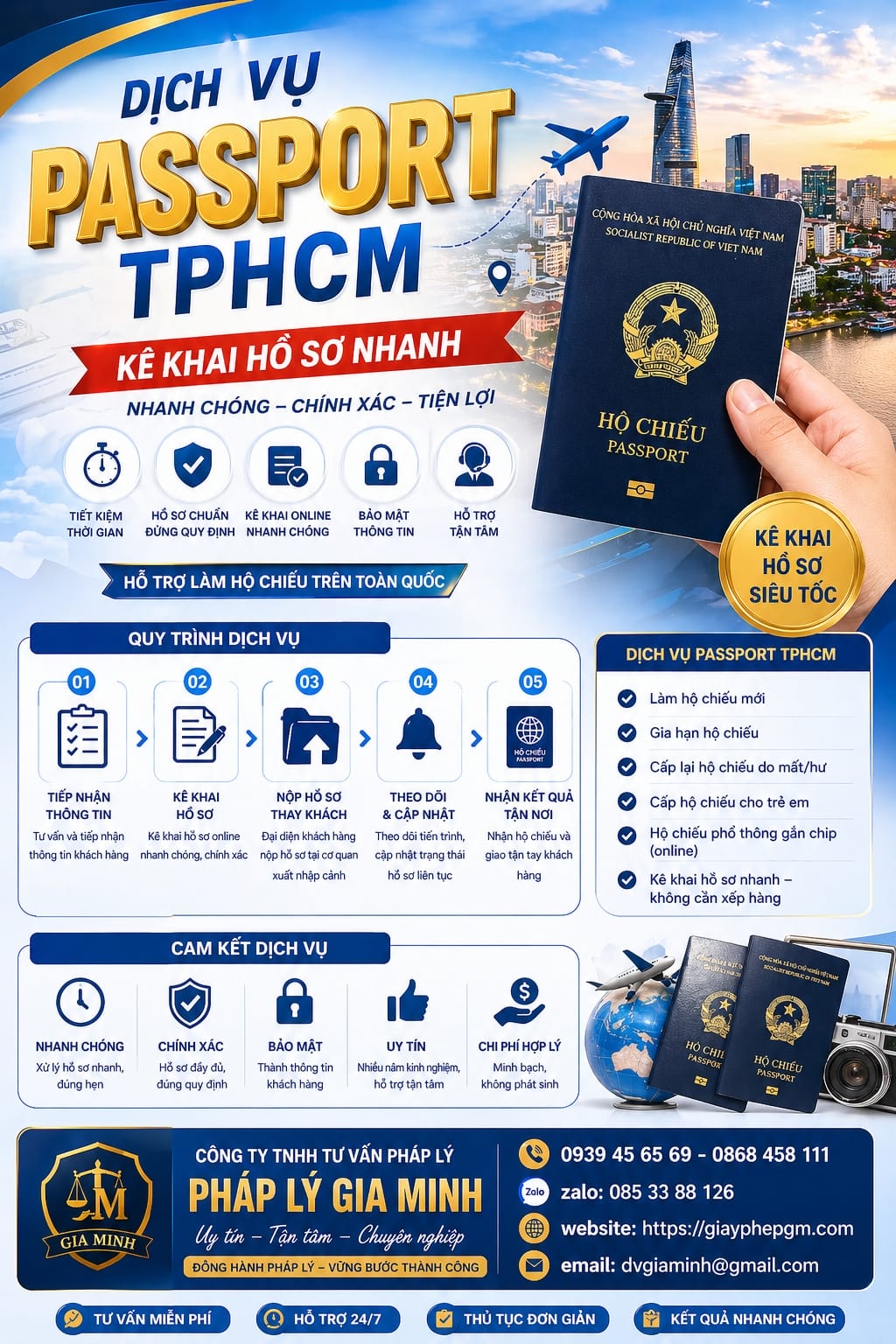 Dịch vụ làm hộ chiếu tại TPHCM hỗ trợ kê khai hồ sơ trọn gói 9 Hỗ trợ kê khai hồ sơ hộ chiếu tại TPHCM