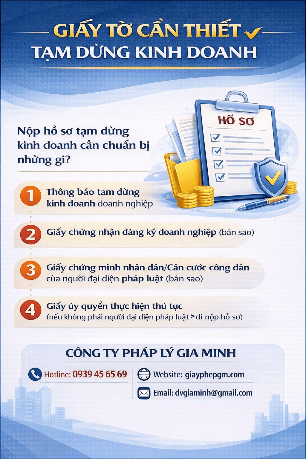 Hướng dẫn tạm ngừng kinh doanh cho doanh nghiệp chi tiết theo quy định mới nhất