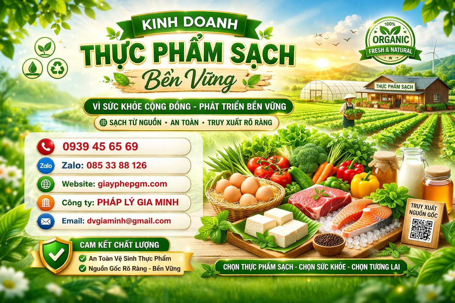 Kinh doanh thực phẩm nên chọn công ty hay hộ kinh doanh?