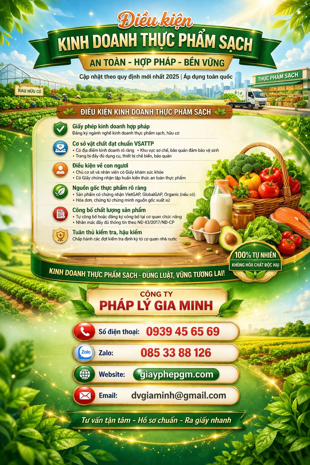 kinh doanh thực phẩm online cần gì