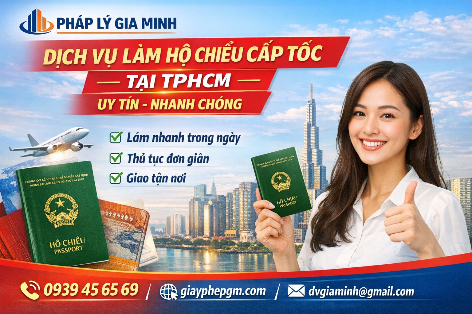 Làm hộ chiếu tại TPHCM online tiện lợi – Hướng dẫn nhanh, chuẩn quy định mới nhất
