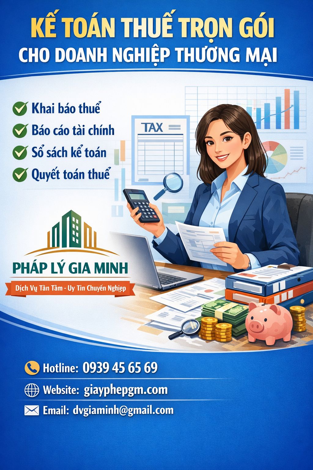 làm sổ sách kế toán Cần Thơ