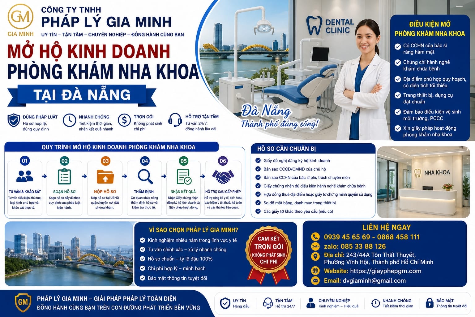 Mở hộ kinh doanh phòng khám nha khoa tại Đà Nẵng – Lộ trình pháp lý & chiến lược tăng trưởng 2026 10 Mở hộ kinh doanh phòng khám nha khoa tại Đà Nẵng