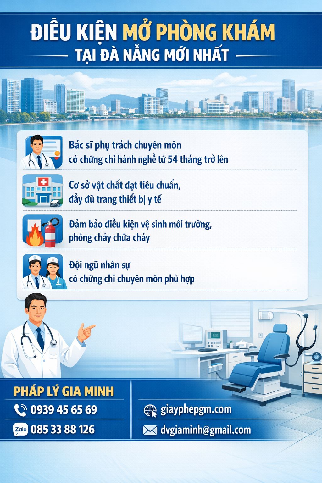 Mở hộ kinh doanh phòng khám tai mũi họng tại Đà Nẵng – Hướng dẫn pháp lý & kinh nghiệm thực chiến