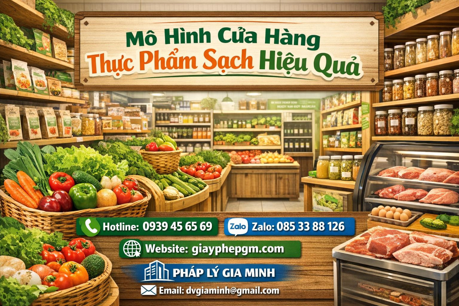 Mở hộ kinh doanh thực phẩm tại Hà Nội – Lộ trình thực tế từ 0 đến hoạt động hợp pháp