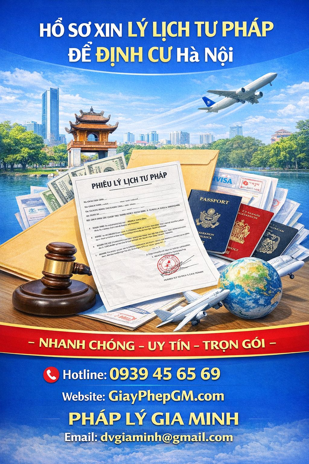 Chi phí làm lý lịch tư pháp